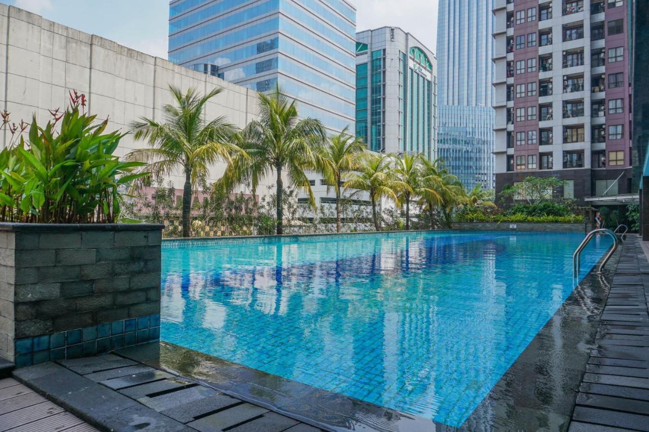 Homey And Modern Tamansari Semanggi 2Br Apartment By Travelio Yakarta Exterior foto
